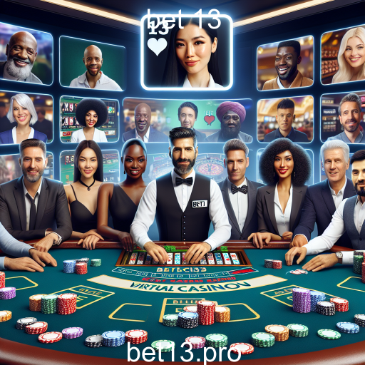 A Experiência Imersiva dos Croupiers Ao Vivo no Bet 13
